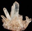 Tangerine Quartz Crystal Cluster - Madagascar #39309-2